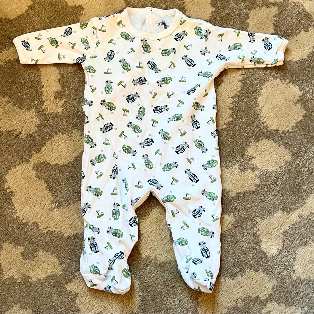 Golf footie sleeper~0-3mos